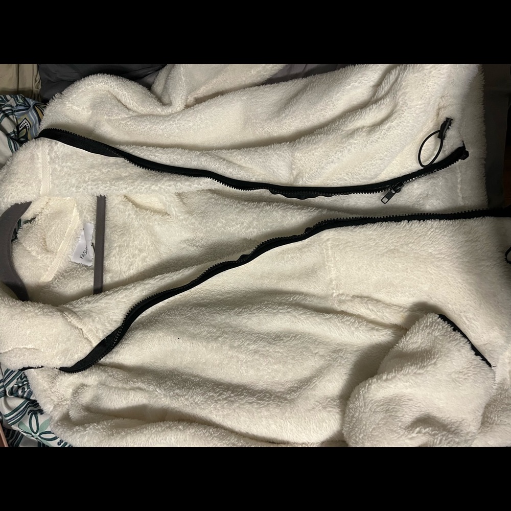 super soft white jacket